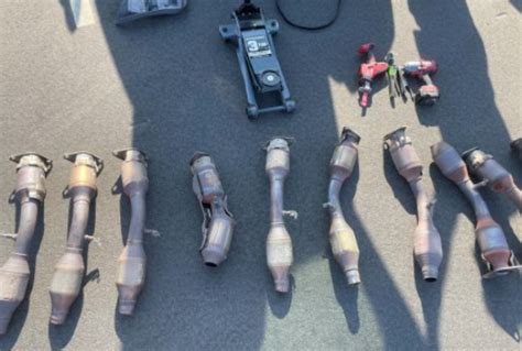 Man arrested with 11 freshly-cut catalytic converters in Oakley